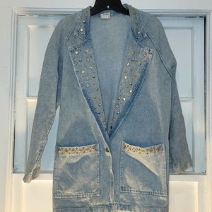 80's Vintage BLUE Jean Jacket